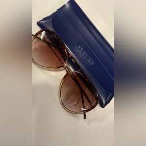Women’s Brown Tortoiseshell Gradient Sunglasses